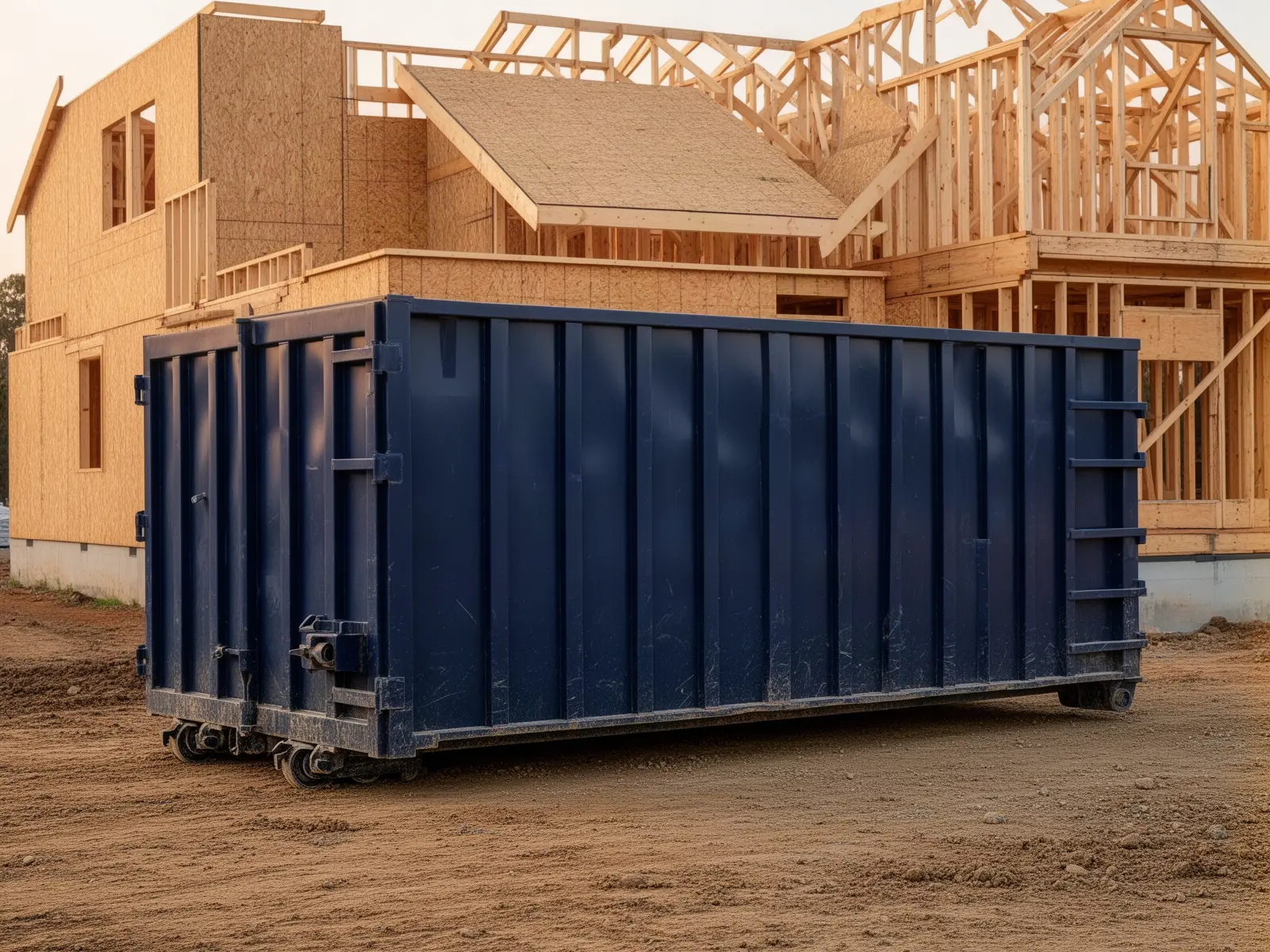 Roll-off dumpster from Melton & Salerno Dumpsters & Junk Removal in Appleton, WI